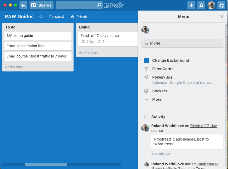 is there an app like trello for mac